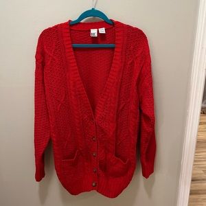 Chunky Cable Knit Cardigan